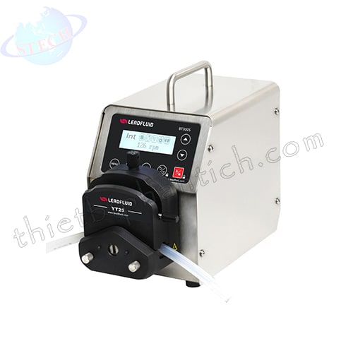 Bơm nhu động thông minh có thể thay đổi tốc độ Lead Fluid WT300S đầu bơm KZ25-PC